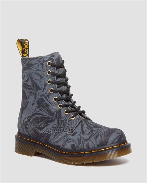 dr martens marble gucci|1460 Marbled Suede Lace Up Boots in Black .